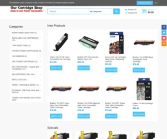 Cartridgeshop.com.au(Cartridge Shop) Screenshot