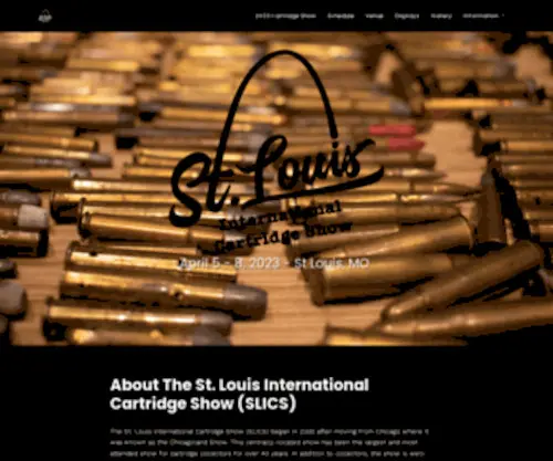 Cartridgeshow.com(The World's Premier Cartridge Collectors Show) Screenshot