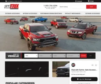 Cartrix.com(Auto Accessory Store) Screenshot