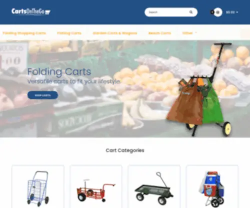 Cartsonthego.com(Cartsonthego) Screenshot