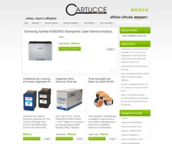 Cartucceadomicilio.it(Cartucce e Toner Rigenerati) Screenshot