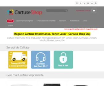 Cartuse-Shop.com(Cartuse Imprimanta) Screenshot