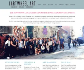 Cartwheelart.com(Cartwheel) Screenshot