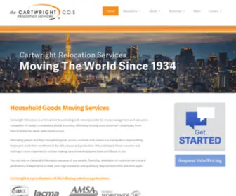 Cartwrightrelocation.com(Cartwright Relocation Services Cartwright Relocation Services) Screenshot