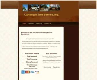 Cartwrighttreeservice.com(Cartwright Tree Service) Screenshot