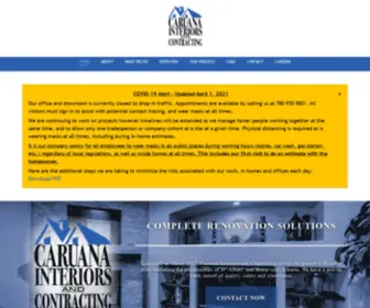 Caruanainteriors.ca(Caruana Interiors and Contracting) Screenshot