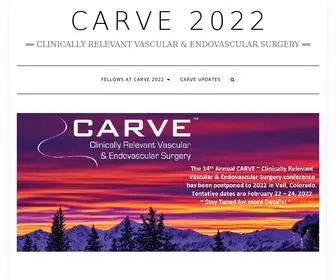 Carve-Cme.com(CARVE 2022 Vail) Screenshot