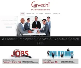 Carvechi.com(Managed Consulting Services) Screenshot