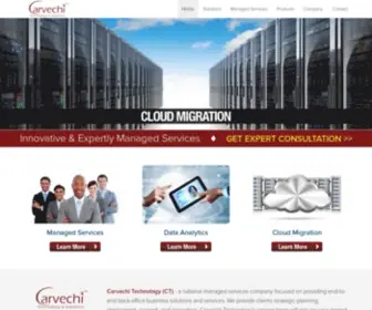Carvechitechnology.com(Carvechi Technology Managed Technology & Financial Services) Screenshot