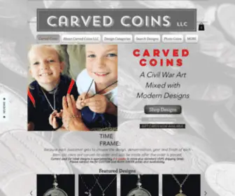 Carvedcoins.com(Carved Coins LLC) Screenshot