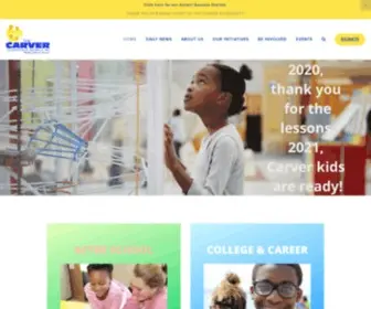 Carvernorwalk.org(Carver Foundation of Norwalk) Screenshot