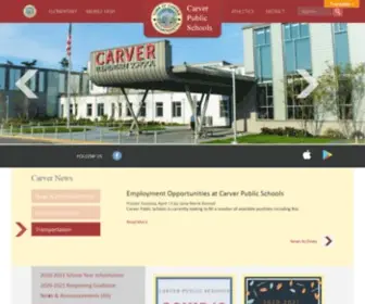 Carver.org(Carver Public Schools) Screenshot
