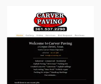 Carverpaving.com(Carver Asphalt Paving CompanyCarver Paving) Screenshot