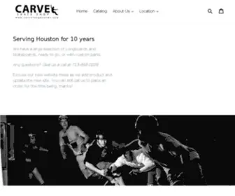 Carveskateshop.com(Carveskateshop) Screenshot