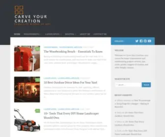 Carveyourcreation.com(Carve Your Creation) Screenshot