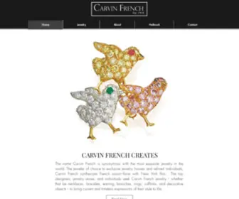 Carvinfrench.com(Fine Jewelry) Screenshot