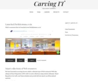 Carvingit.com(Carvingit) Screenshot
