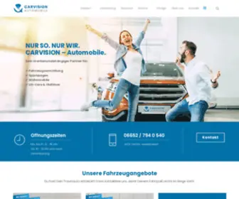 Carvision-Automobile.de(NUR SO) Screenshot