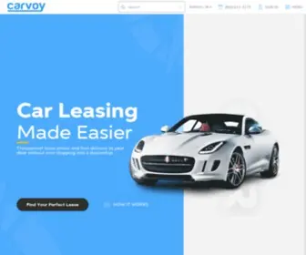 Carvoy.com(A new generation of leasing a car) Screenshot
