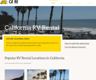 Carvrental.com(Explore CA Today) Screenshot