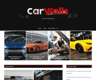 Carwalls.org(The Site for Car Enthusiasts) Screenshot