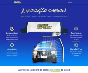 Carwashexpress.com.br(Car Wash Express Lava Carros Touchless) Screenshot