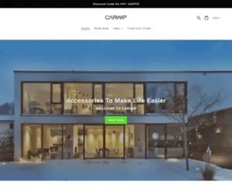 Carwip.com(Create an Ecommerce Website and Sell Online) Screenshot