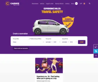 Carwiz.ma(CARWIZ rent a car Morocco) Screenshot