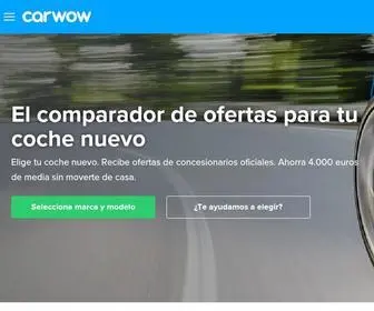 Carwow.es(El comparador de ofertas para tu coche nuevo) Screenshot