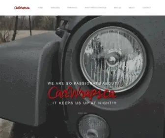 Carwraps.ca(Car Wraps) Screenshot