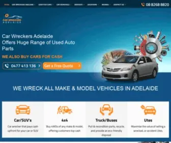 Carwreckersadelaide.com(Car Wreckers Adelaide) Screenshot