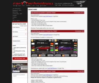 Carx-Tech.com(CarX Technologies) Screenshot