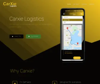 Carxielogistics.com(Assured Delivery) Screenshot