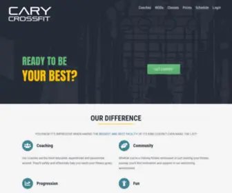 Carycrossfit.com(Intelligent Programming) Screenshot