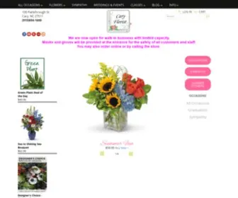 Caryflorist.com(Cary Florists) Screenshot