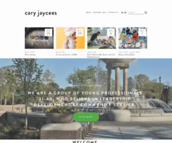 Caryjaycees.org(Cary Jaycees) Screenshot