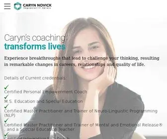 Carynnovick.com(Transforming Lives) Screenshot