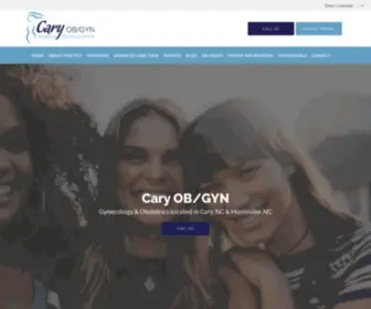 Caryobgyn.com(Cary OB/GYN) Screenshot