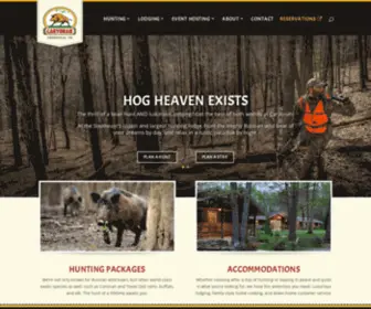 Caryonah.com(Caryonah Hunting Lodge) Screenshot