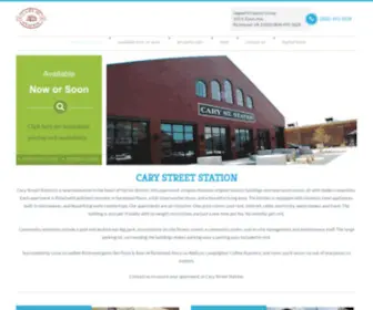 Carystreetstation.com(Cary Street Station) Screenshot