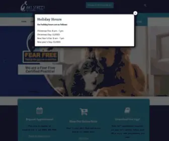 Carystreetvet.com(Cary Street Veterinary Hospital) Screenshot