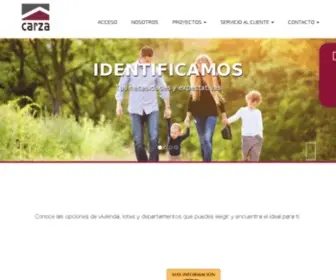 Carza.com(Desarrollos inmobiliarios) Screenshot