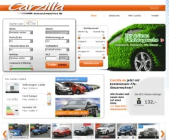 Carzilla.de(Die autosuchmaschine) Screenshot