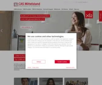 Cas-Mittelstand.de(Kundenzufriedenheit ist das wertvollste Kapital im Unternehmen) Screenshot