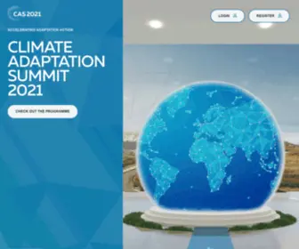 Cas2021-Onlinesummit.com(Climate Adaptation Summit 2021) Screenshot