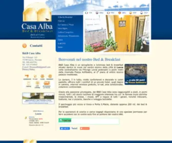 Casa-Alba.com(Bed & Breakfast Lucca) Screenshot