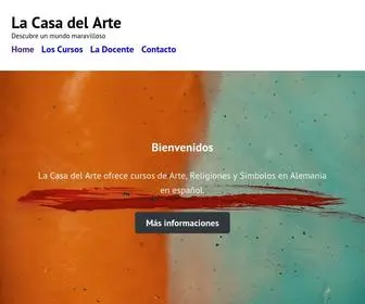 Casa-DEL-Arte.com(Descubre un mundo maravilloso) Screenshot