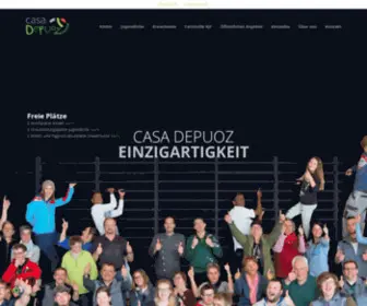 Casa-Depuoz.ch(Casa Depuoz) Screenshot