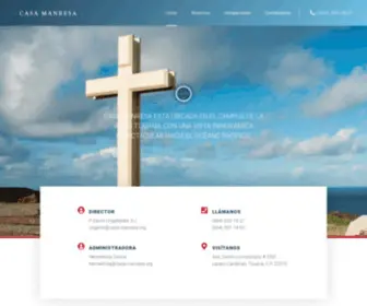 Casa-Manresa.org(Casa Manresa) Screenshot