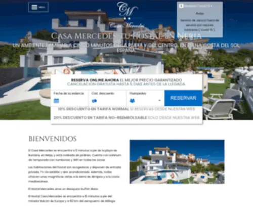 Casa-Mercedes.com(Hostal Casa Mercedes) Screenshot